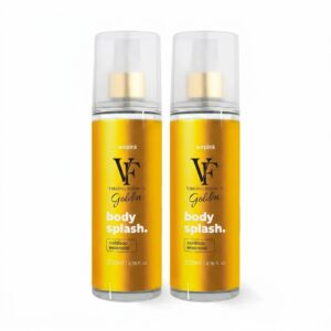 2 unidades  Body Splash VF Golden Desodorante Colônia 200ml - Wepink