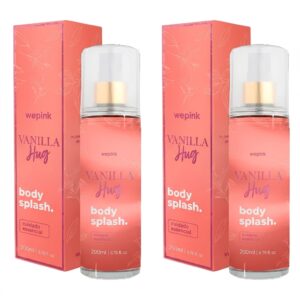 2 unidades  Body Splash Vanilla hug weeping