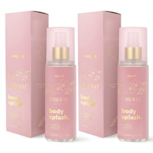 2 unidades  Body Splash Liberté Exclusif Desodorante Colônia 200ml - Wepink