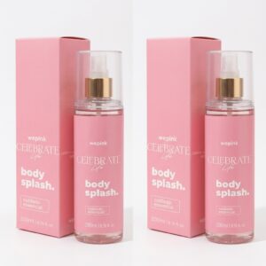 2 unidades  Body Splash Celebrate Life Desodorante Colônia 200ml - Wepink