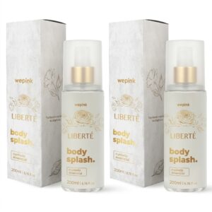 2 unidades  Body Splash Liberté Desodorante Colônia 200ml - Wepink