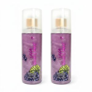 2 unidades  Body Splash Uva - 200ml tha beauty