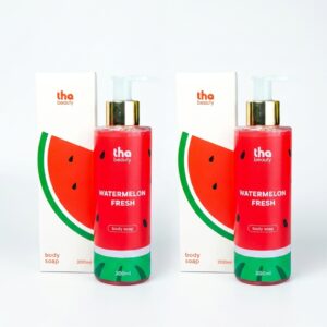 2 unidades  Body Splash Melancia - 200ml tha beauty