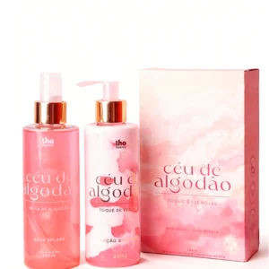 Kit Céu de Algodão: Body Splash + Loção Hidratante tha beauty