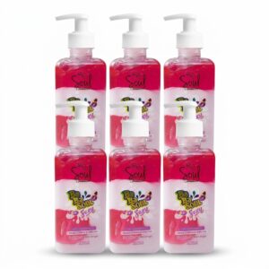 6 UNIDADES DE Gel Hidratante de Iogurte de Morango para o Corpo e Virilha babasoul 280ml