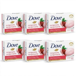 6 unidades - Sabonete em Barra Dove Fresh 90 gr Revigorante