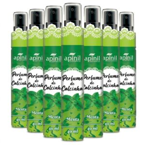 6 UNIDADES DE PERFUME DE CALCINHA MENTA 40ML APINIL COSMÉTICOS (cópia)