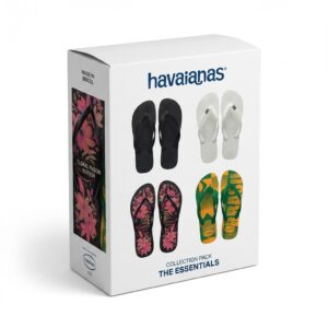 box havaianas 24 pares - diversos