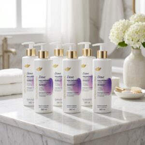 6 Unidade - Sérum Corporal Dove 380 ml Hialuronico + Dermo Renovador