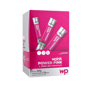 power pink sem cafeína de uva verde - pré-treino - 300g - wp