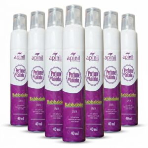 6 UNIDADES DE PERFUME DE BABBALOKO UVA 40ML APINIL COSMÉTICOS