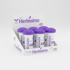 6 Unidades de Desodorante Stick Herbíssimo Twist 45 gr Lavanda