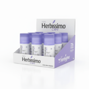 6 Unidades de Desodorante Roll On Herbíssimo 50 ml Lavanda