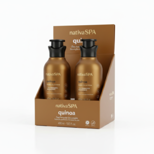 2 unidades de Loção Firmadora Desodorante Corporal Nativa Spa Quinoa 400Ml
