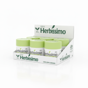 6 unidades de Desodorante Creme Herbíssimo 55 gr Fresh
