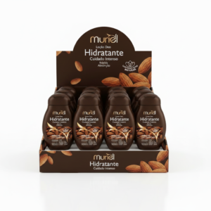 6 Unidade - Loção Hidratante Muriel 200 ml Amêndoa com Colágeno