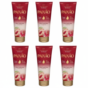 6 Unidades de Loção Hidratante Paixão Tentadora  200 ml