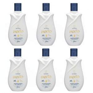 6 unidades de Loção Hidratante Paixão 200 ml Inspiradora