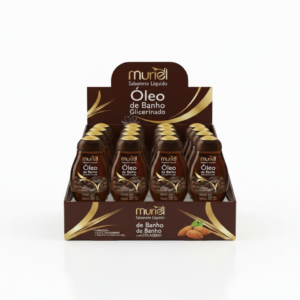 6 Unidade - Óleo de Banho Muriel Glicerinado 230 ml Amêndoas com Colágeno