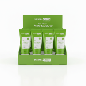 12 Unidades - Gel Antioleosidade Dermachem 100 gr Ácido Salicílico