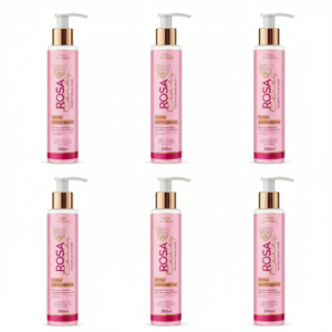 6 unidades de Sabonete Intimo Rosa Selvagem 200 ml Candy