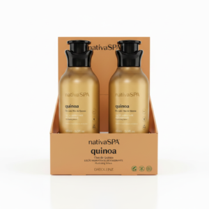 2 unidades de Loção Firmadora Desodorante Corporal Nativa Spa Quinoa 400Ml