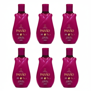 6 unidades de Loção Hidratante Paixão 200 ml Flor de Baunilha