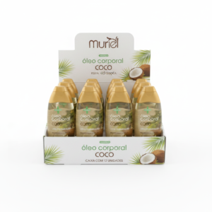 12 unidade - Oleo Corporal Muriel 100 ml Coco
