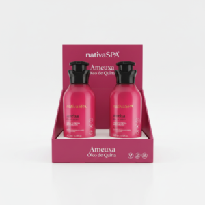 2 unidades de Loção Hidratante Desodorante Corporal Nativa Spa Ameixa 400Ml