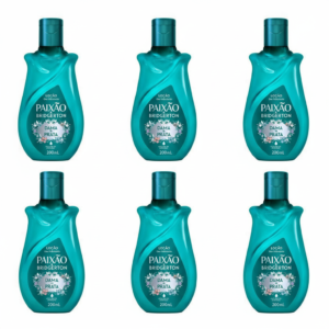 6 unidades de Loção Hidratante Corporal Paixão & Bridgerton 200 ml Dama de Prata