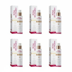 6 unidades de Ácido Clareador Rosa Selvagem 100 ml