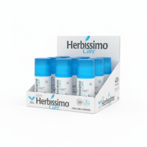 6 Unidades de Desodorante Roll On Herbíssimo 50 ml Sensitive