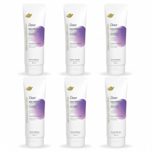6 unidades - Dove Sérum Hidratante Corporal Hialurônico + Dermo Renovador 180ml