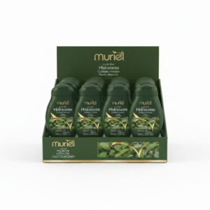 6 Unidade - Loção Hidratante Muriel 200 ml Pistache