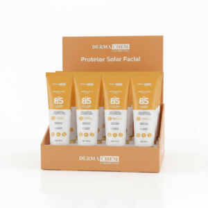 12 unidades de Protetor Solar Facial Dermachem FPS 85 40 gr