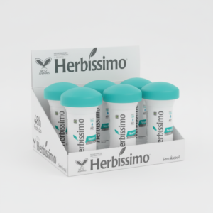 6 Unidades de Desodorante Stick Herbíssimo 45 gr Neutro