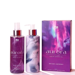 Kit Aurora: Body Splash + Loção Hidratante Etha beauty