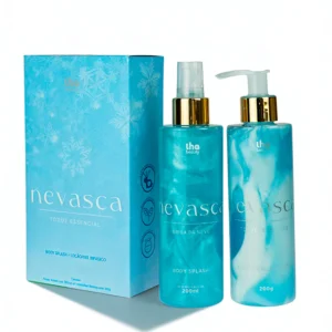 Kit Nevasca: Body Splash + Loção Hidratante tha beauty