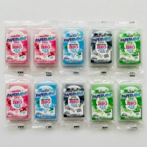 10 unidades -  PAPERMINT LÂMINAS REFRESCANTES COMESTÍVEIS