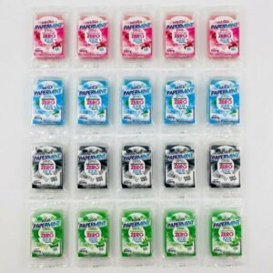 20 unidades -  PAPERMINT LÂMINAS REFRESCANTES COMESTÍVEIS