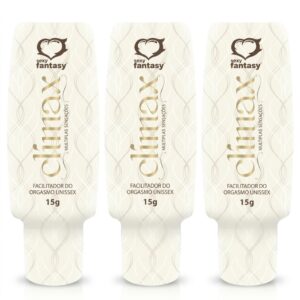 3 unidades de CLÍMAX FACILITADOR DE ORGASMO UNISSEX 15G SEXY FANTASY