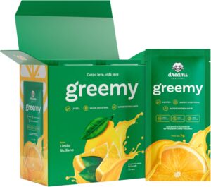 4 caixas Greemy - limão