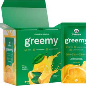 4 caixas Greemy - limão