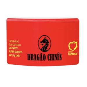 6 UNIDADES DE  DRAGÃO CHINES CÁPSULAS DE ÓLEO CORPORAL