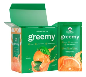 4 caixas Greemy - Laranja