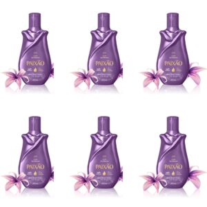 6 unidades Loção Hidratante Irresistível Flor-de-Lis com ação desodorante - Paixão