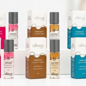 6 Unidades Perfume Capilar Bloom 15ml Alleva