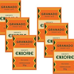 6 Unidades Sabonete De Enxofre Granado