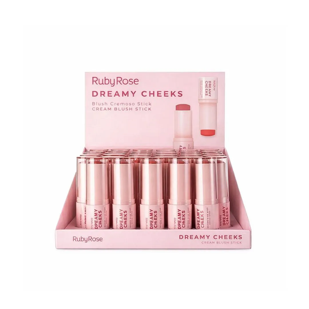 Blush Cremoso Stick G2 C/36 Unid - Ruby Rose (HB-M01)