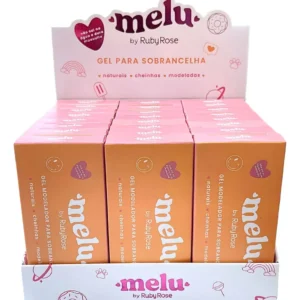 24 Unidades Gel Modelador P/ Sobrancelhas Melu By Ruby Rose